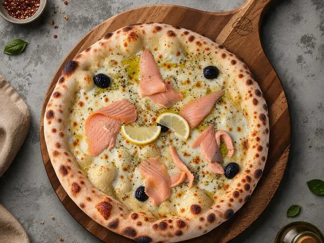 Pizza Saumon